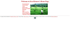 Desktop Screenshot of klemow.wilkes.edu